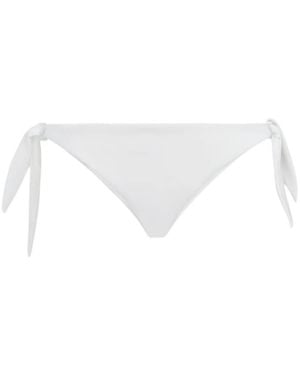 Brunello Cucinelli Side-Tie Bikini Briefs - White