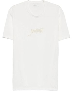 Isabel Marant Honore Logo T-Shirt - White