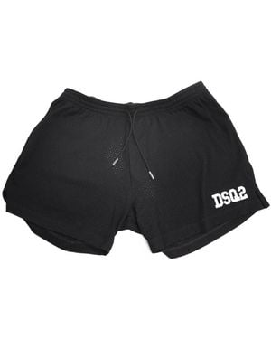 DSquared² Logo Shorts - Black