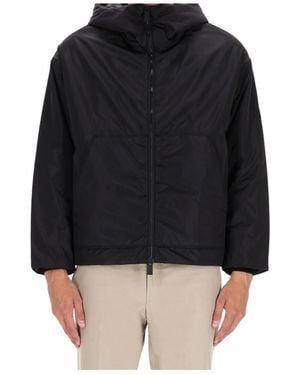 Premiata Hooded Zip-Up Jacket - Black