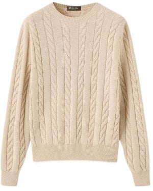 Loro Piana Cedar Crewneck - Natural