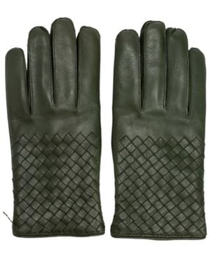 Bottega Veneta Knitted Glove - Green