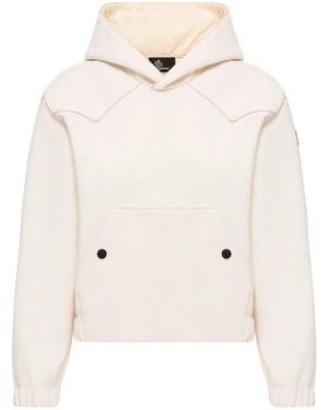 Moncler Interlock Hoodie - Natural