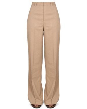 RED Valentino Tailored Wide Leg Pants - Natural