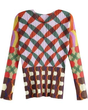 Pleats Please Issey Miyake Pleats Please Issey Miyake Harmony Shirt - Red