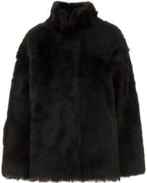 Nour Hammour Long-Sleeve Casual Jacket - Black