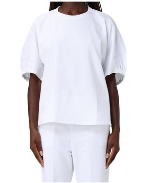 Max Mara Short-Sleeved T-Shirt - White