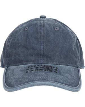 MM6 by Maison Margiela Denim Cap - Blue