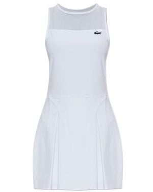 Lacoste Sleeveless Dress - White
