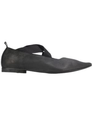 Uma Wang Pointed Ballet Shoes - Black