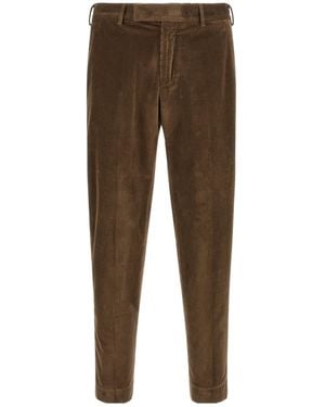 Pt Pantaloni Slim-Fit Athletic Trousers - Brown