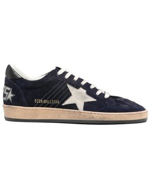 Golden Goose Ball Star Low-Top Trainers - Blue