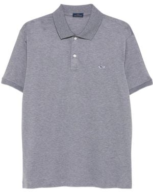 Paul & Shark Embroidered Polo Shirts - Grey