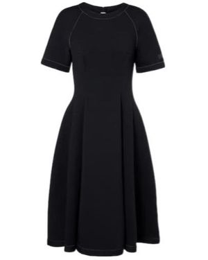 Marni Cotton-Blend Jersey Midi Dress - Black