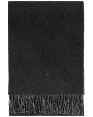 Polo Ralph Lauren Fringed Scarf - Black