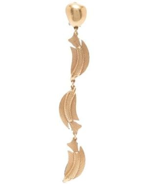 Cult Gaia Irregular Earrings - White