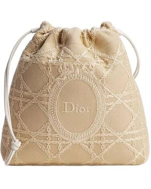 Dior Iviera Blooming Mini Bucket Bag - Natural