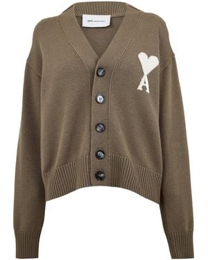 Ami Paris Cardigan - Green