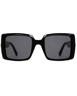 Moncler Eyewear Rectangle-Frame Sunglasses - Multicolour