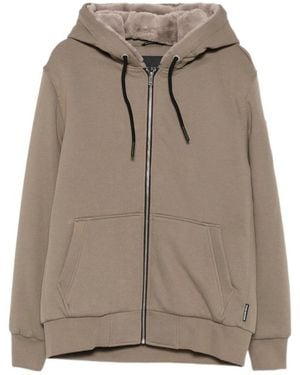 Moose Knuckles Classic Bunny Zip Hoodie - Grey