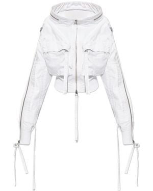 DSquared² Multi-Pocket Zip Jacket - White