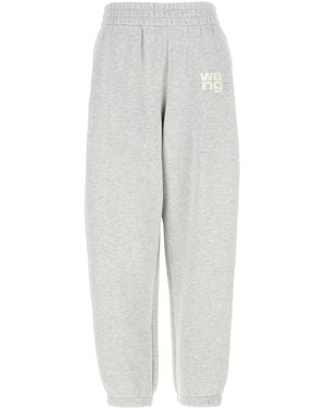 T By Alexander Wang Essential Terry' Sweatpants - Gray