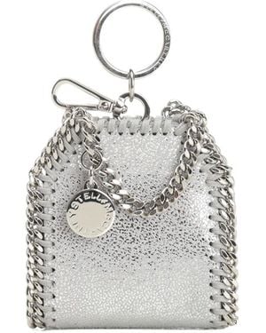 Stella McCartney Falabella Airpods Case Keyring - Grey