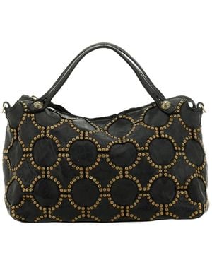Campomaggi Melissa Studded Tote Bag - Black