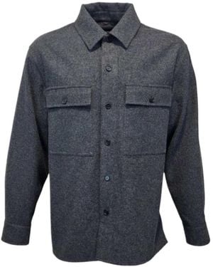 Jil Sander Shirt-Style Casual Jacket - Blue