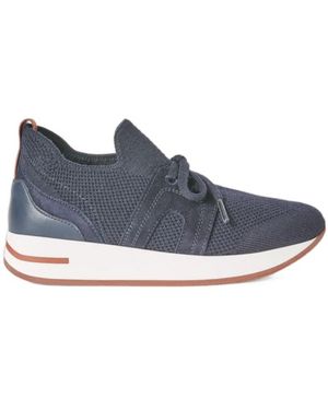 Loro Piana Lp Flexy Walk Low-Top First Shearing Wool Casual Sneakers - Blue