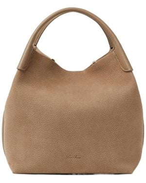 Loro Piana Bale Large Shoulder Bag - Brown