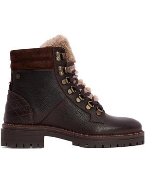 Barbour Hiker Rugged Boots - Brown