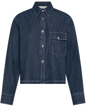 Seventy Buttoned Pocket Shirt - Blue