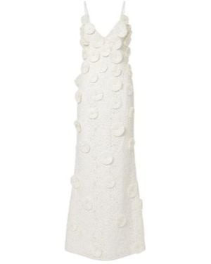 Jonathan Simkhai Maven Embellished Gown - White