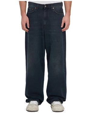 Haikure Five-Pocket Denim Trousers - Blue