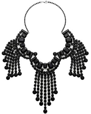 Dries Van Noten Crystal Necklace - White
