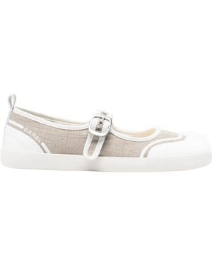 CAREL PARIS Buckle Trainers - White
