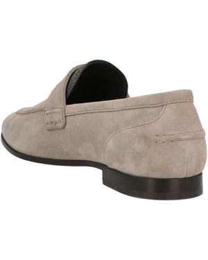 Brunello Cucinelli Minimalist Loafers - Brown