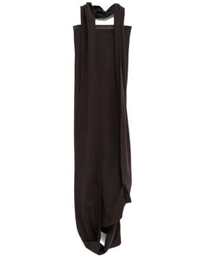 Paloma Wool Draped Midi Dress - Black