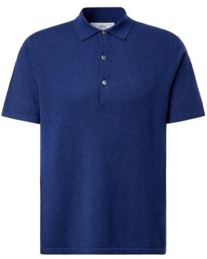 arch4 Cashmere Polo Shirt - Blue