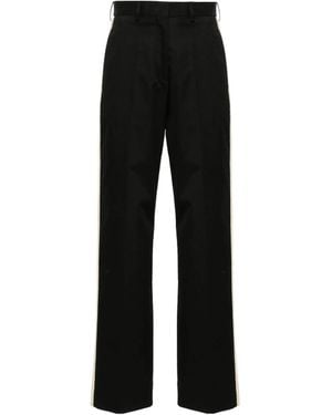 Palm Angels Cotton Pants - Black