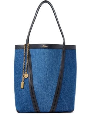 Chloé Double-Handled Handbag - Blue