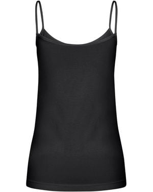 Wolford Spaghetti-Strap Jersey Top - Black