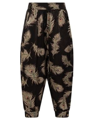 Zimmermann Patterned Casual Pants - Black