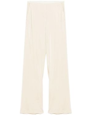 Helmut Lang Fluid Car Trousers - White