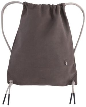 Rick Owens Drawstring Backpack - Brown