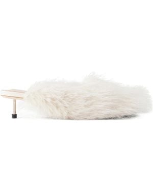 Simone Rocha Simple Slippers - White