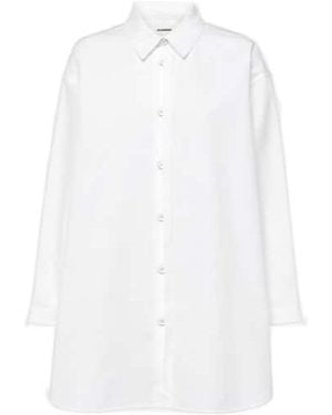 Jil Sander Long Sleeve Shirt - White