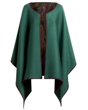 Etro Printed Shawl - Green