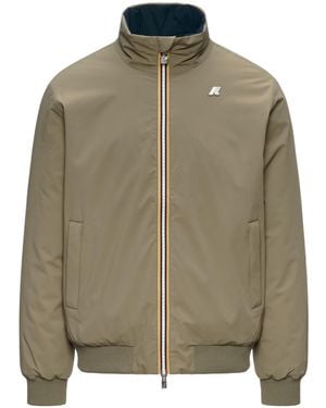 K-Way Arsene St Warm Double Jacket - Green